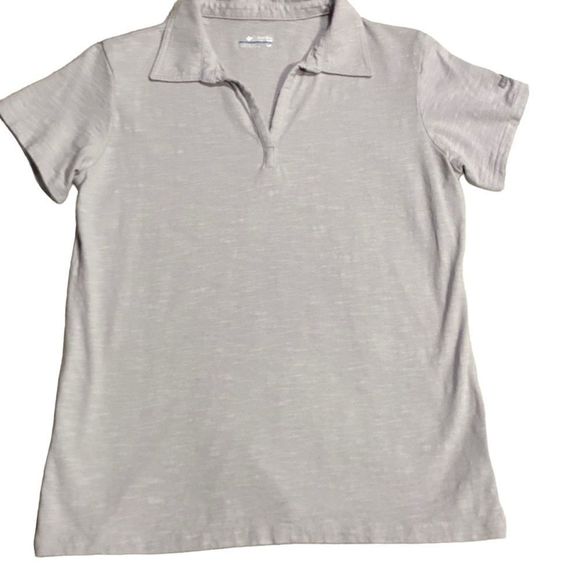 Columbia Grey Short Sleeve Polo - Picture 4 of 6